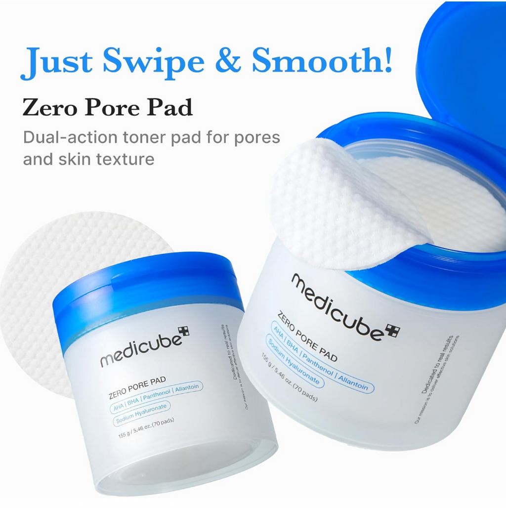 Medicube - Zero Pore Pad 2.0 (70 unidades)