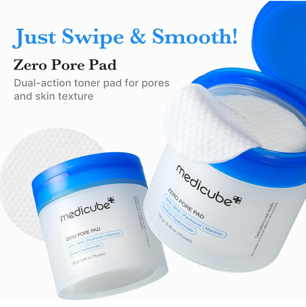 Medicube - Zero Pore Pad 2.0 (70 unidades)