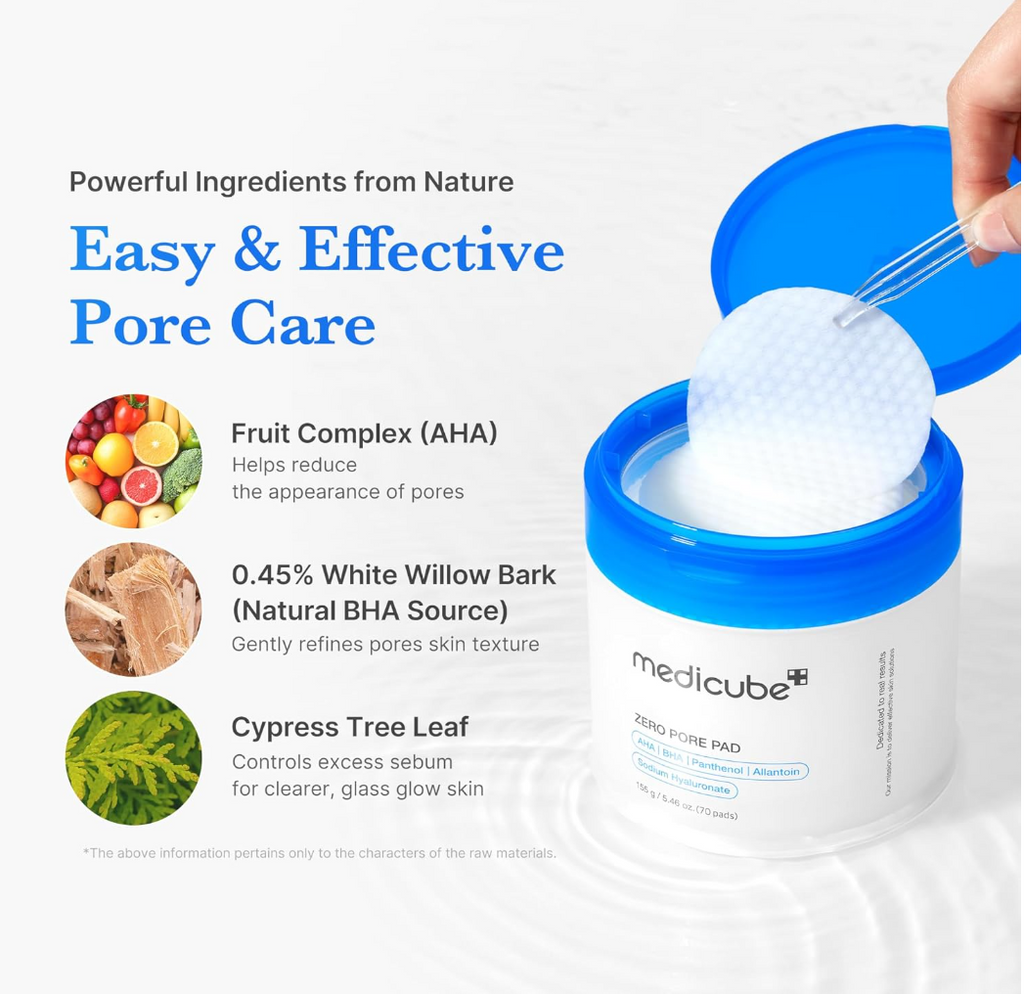 Medicube - Zero Pore Pad 2.0 (70 unidades)