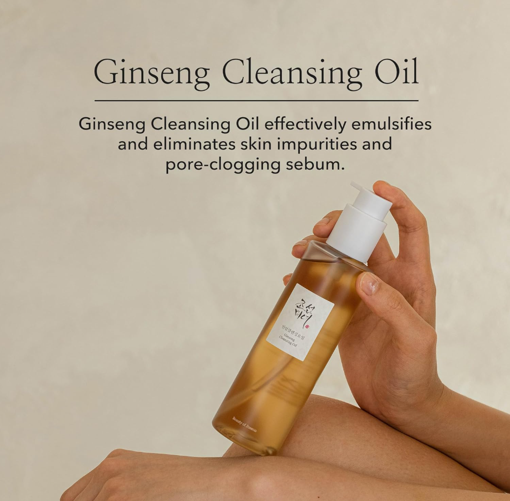 Beauty of Joseon Óleo de limpeza de ginseng (210 ml)