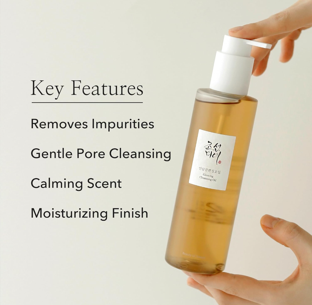 Beauty of Joseon Óleo de limpeza de ginseng (210 ml)
